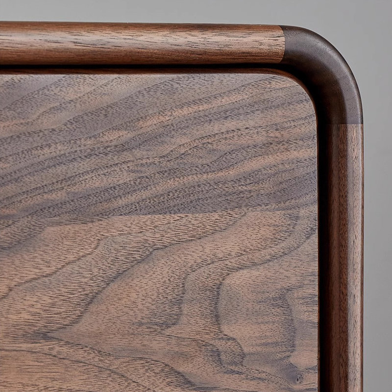 Commode d'appoint simple et ronde