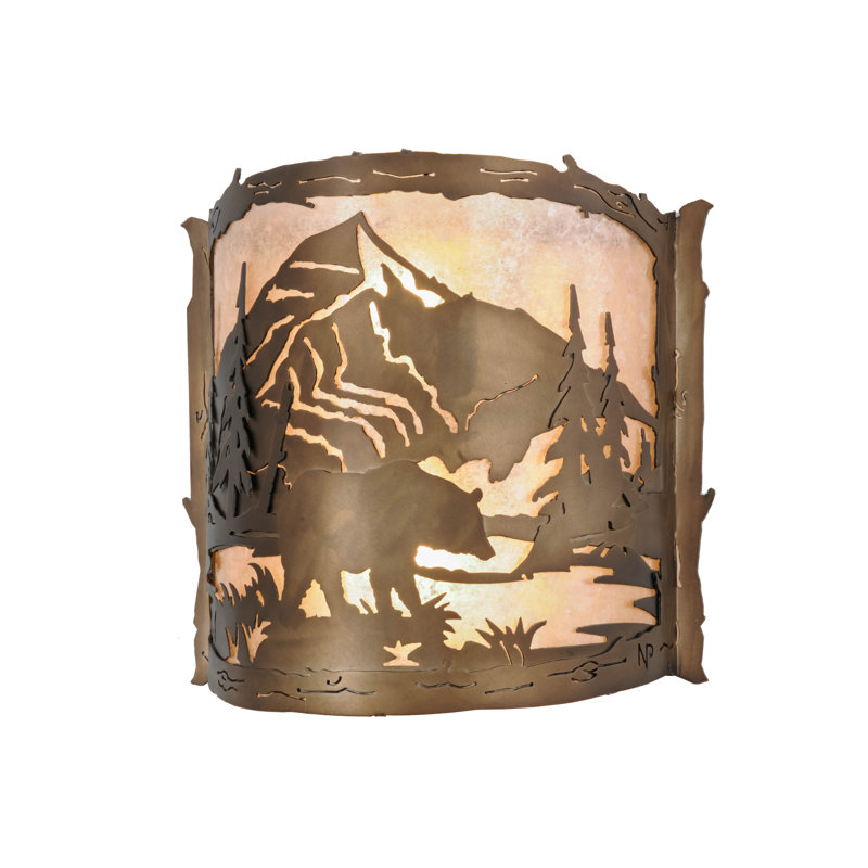 Bear Creek 2 - Light Flush Mounted Sconce