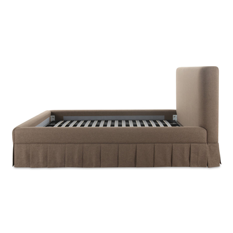 MAREN BED, Queen, Brown