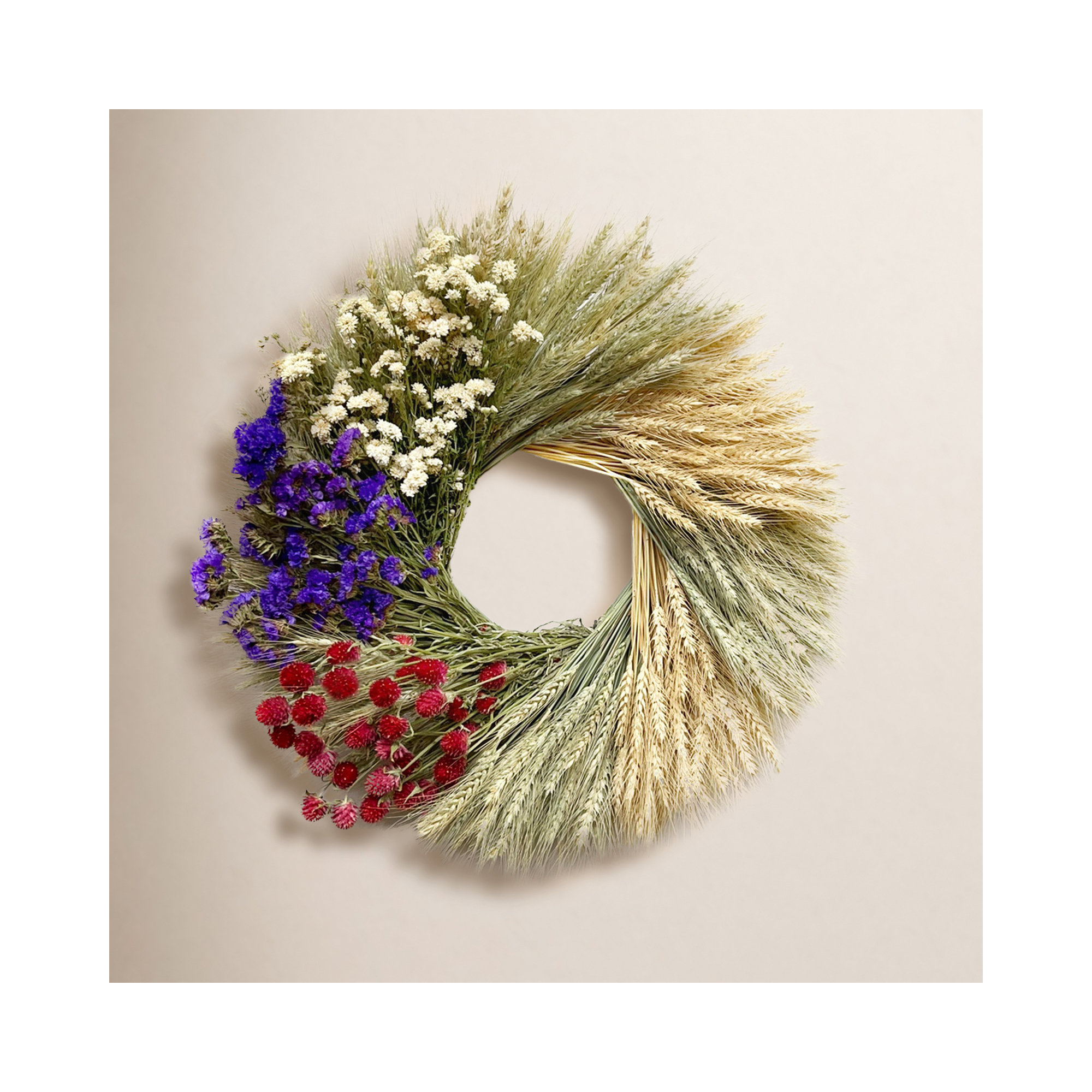 22'' Handcrafted Dried Wreath