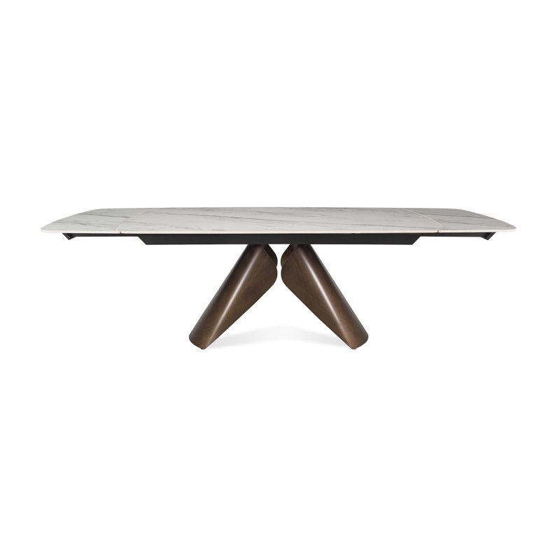Perge Extendable Table, Snow