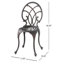 Ensemble bistro long en aluminium pour 2 personnes 23,5 po Messer-28021162