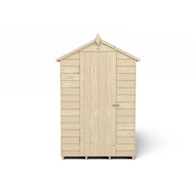 4life Pressure Treated 4x6 Apex Shed - No Window