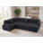 4 Piece Upholstered Corduroy  U-Shape Sectional Sleeper Sofa Bed(Pull Out Style) With Storage Space