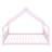 Modern Metal House Bed with Sturdy Construction-129109679