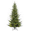 7.5' Pre-Lit Modern Artificial Fir Christmas Tree