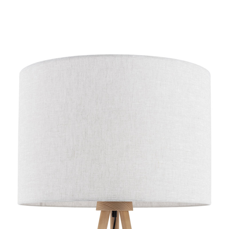 Lampe sur pied Addisin, Beige