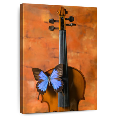 Blue Butterfly Violin