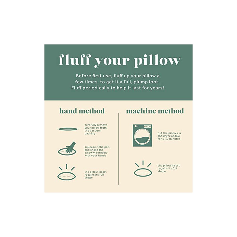 Cotton Lumbar Pillow, 14" x 30"