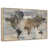 Floating Frame Natural Wood