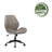 Keitrick Genuine Leather Swivel Executive Chair-1961245074