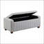 Banc rembourré contemporain avec rangement interne 1pc-2067986779