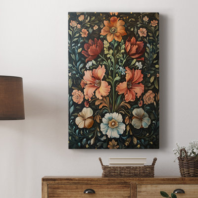 WM MORRIS Series XVI  -Premium Gallery Wrapped Canvas -Ready to Hang