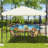 10 Ft. x 10 Ft. Steel Patio Gazebo