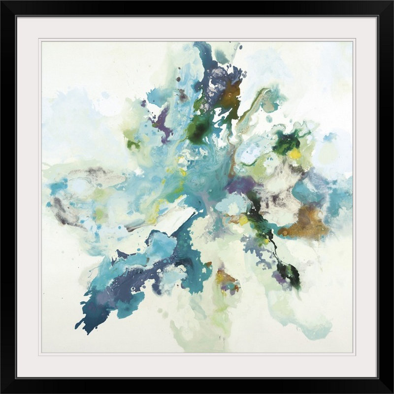 «Remeet» par Silvio, reproduction d'art, H 20 po x l 20 po, Toile
