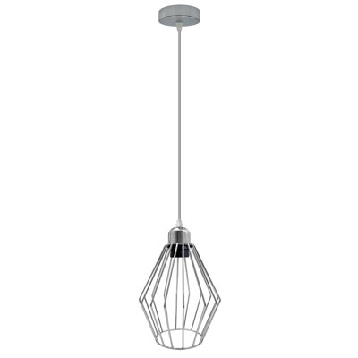 Mahdi 1 - Light Chrome Single Pendant
