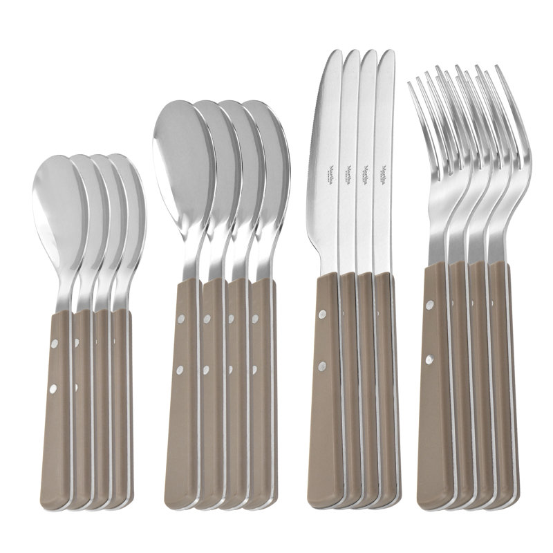 Ensemble de couverts 16 pièces, service pour 4
