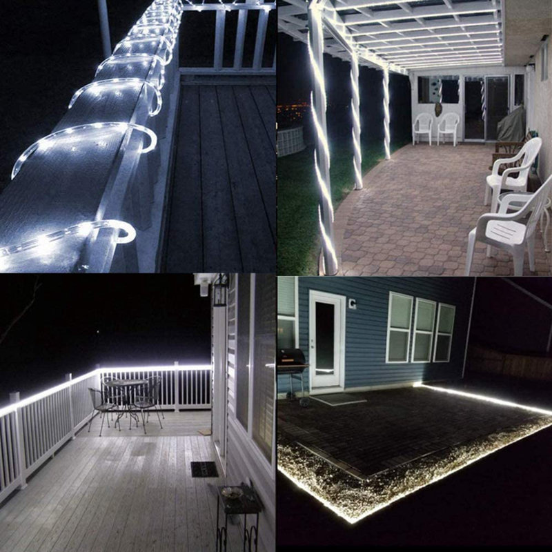 Kafi 100 - Bulb 393'' Solar Powered String Light