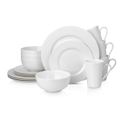Stone Lain Eleanor 16-Piece Dinnerware Set Bone China