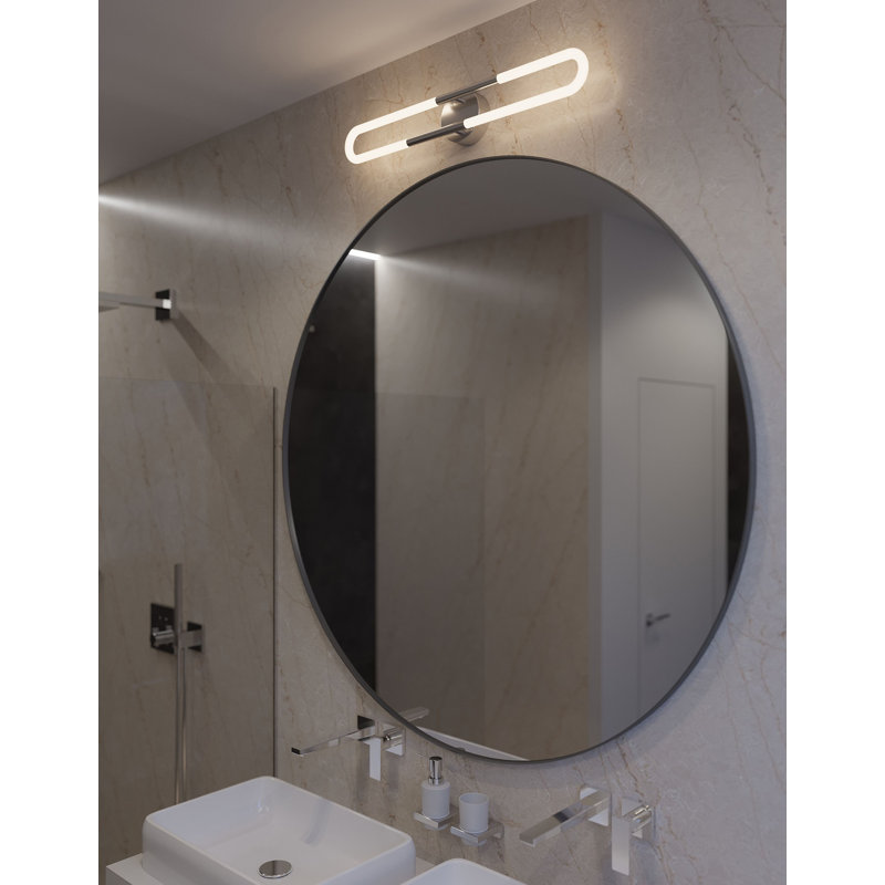 Adel 24'' LED Vanity, Satin Nickel