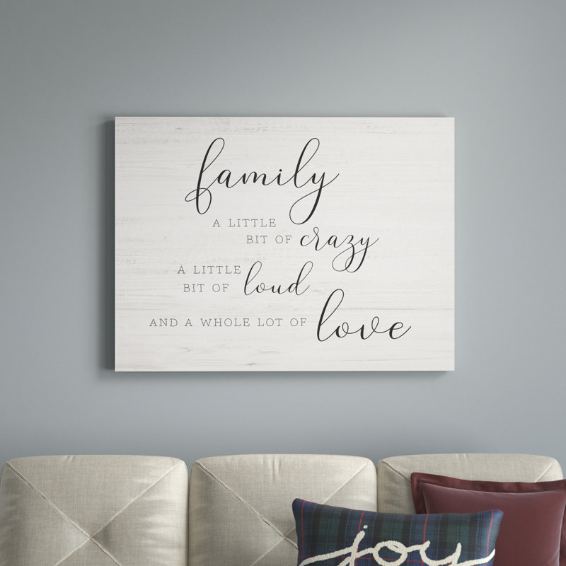 " Little Bit Of Family ", 32" H x 48" W x 1" D