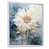 Cadre flottant blanc