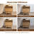 Eric Oak Manufactured Wood Nightstand and End Table with Storage