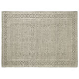 Tilmon Wool Geometric Area Rug in Beige