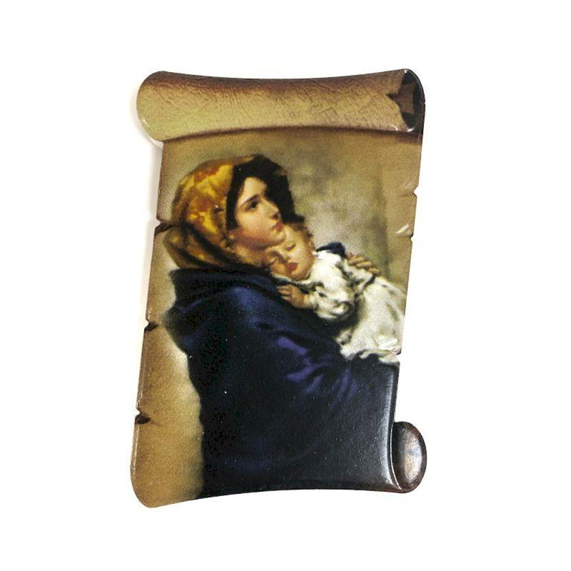 Aimant Abyan Mary avec bébé Jésus