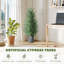 Faux Cypress Tree in Pot-960276791