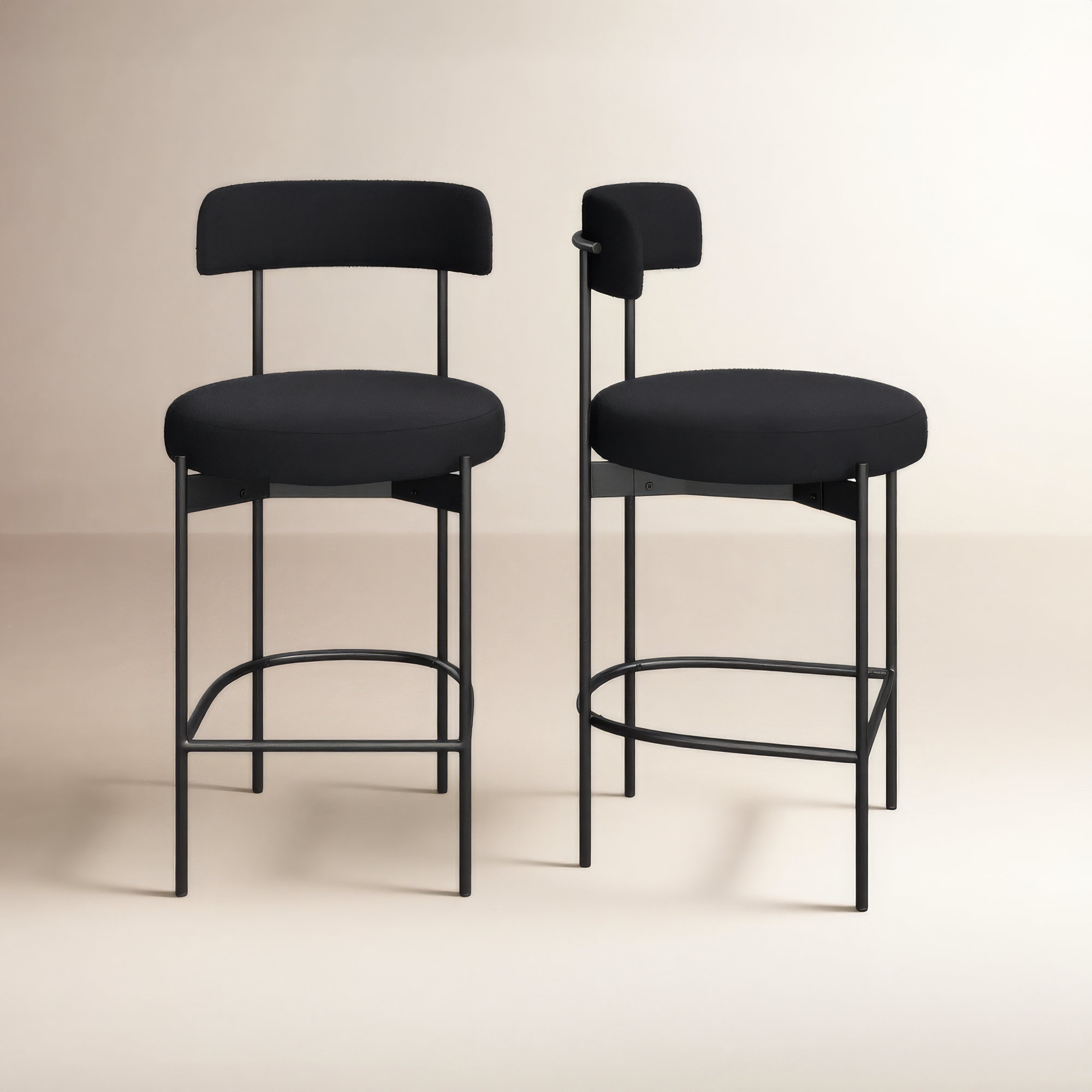 Liana 26.5'' Counter Stool, Black