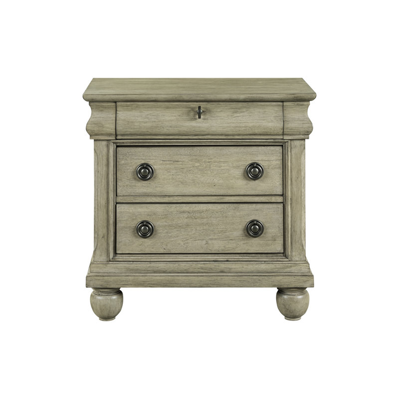 Lenny Two Nightstand Set, White
