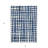3' X 5' Navy Blue And Ivory Abstract Washable Indoor Outdoor Area Rug