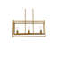 Luminaire suspendu rectangulaire 3 lumières-2078897191