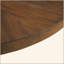 1 table basse ronde brun clair PCS
