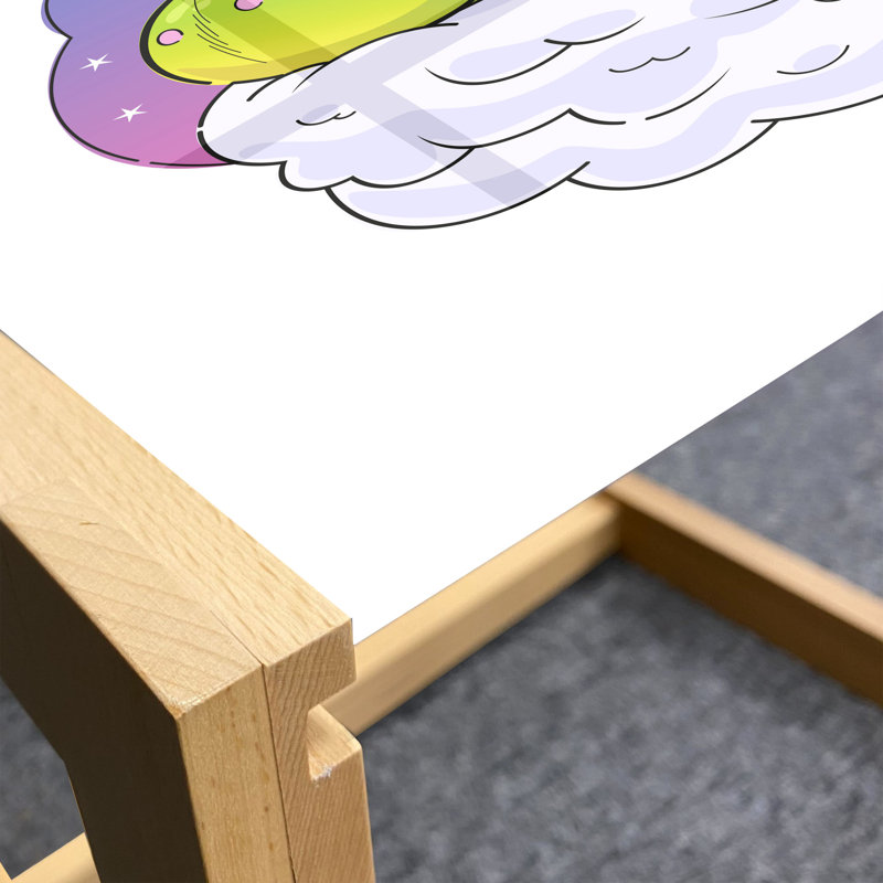 Isaic Sled Coffee Table, 40cm H x 46.5cm W x 62cm D