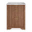 Meuble-lavabo de salle de bain cannelé, armoire autoportante de style maison de campagne avec 2 tiroirs coulissants et 1 tiroir rabattable-125772198-125772197