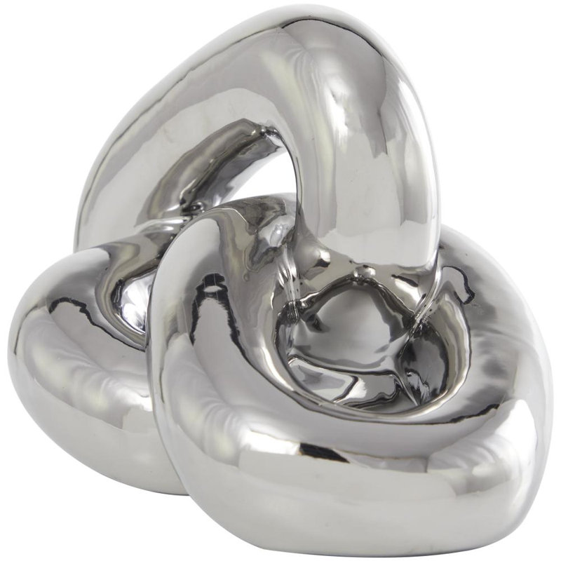 Sculpture Lasanska, H 6,2 po x l 10,55 po x P 7,35 po, Argent
