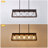 Ayling 5-Light 38" W Vintage Industrial Metal Island Linear Chandelier with Rectangle Light Shade for Kitchen Island Dining Room-1555208014