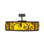 Whispering Pines LED Downrod Ceiling Fan