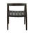 Contemporary Teak Wood Woven Round Chair-379812830