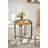 Round Side Table With Wood Top