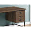 Bureau d'ordinateur, bureau personnel, ordinateur portable, tiroirs de rangement, travail, stratifié, métal, contemporain, moderne-1753752983