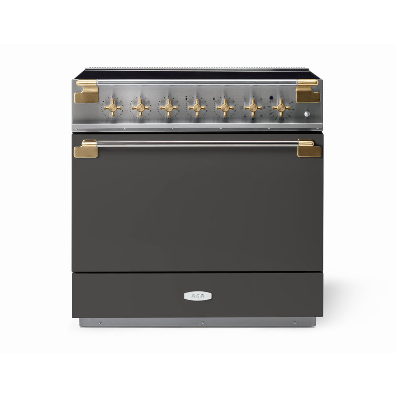 Elise 36" Induction Range, Slate