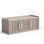 Armoire à chaussures 120 gallons multifonctionnelle pour vestibule-127346767