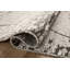 Tapis marocain tissé à la machine en polyester gris / gris anthracite-78565378