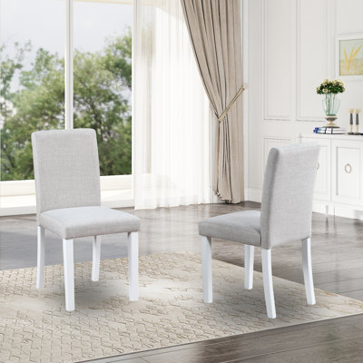 Chaises de salle à manger seulement, ensemble de chaises de salle à manger pour 4 personnes, chaise de cuisine