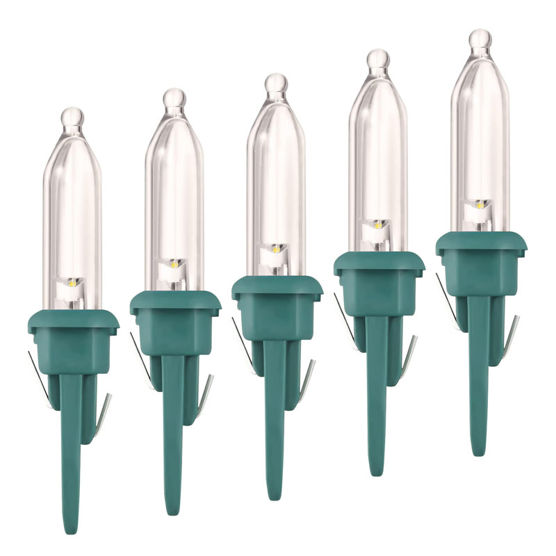 Ampoules scintillantes Tupkee T5 à DEL scintillantes, blanc chaud, paquet de 5
