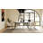 Serena Extendable Metal Base Dining Table