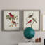 Pl 158 Cardinal Grosbeak - Ensemble de 2 reproductions d'art sur toile-1860529140-1860529141